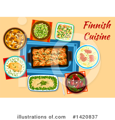 Royalty-Free (RF) Food Clipart Illustration by Vector Tradition SM - Stock Sample #1420837