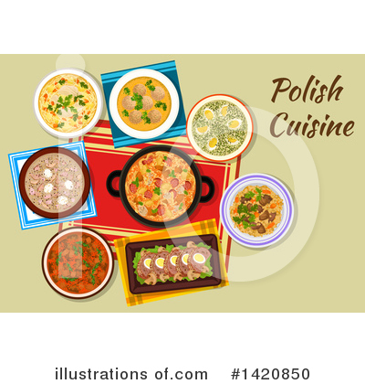 Royalty-Free (RF) Food Clipart Illustration by Vector Tradition SM - Stock Sample #1420850