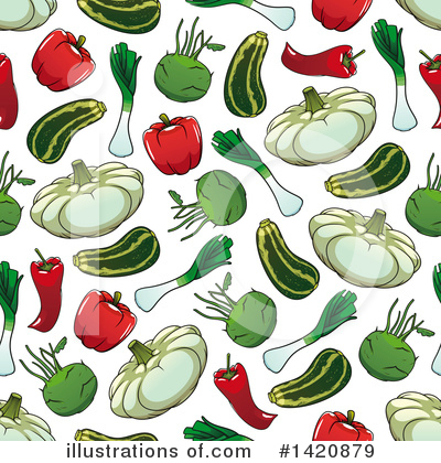 Paprika Clipart #1420879 by Vector Tradition SM