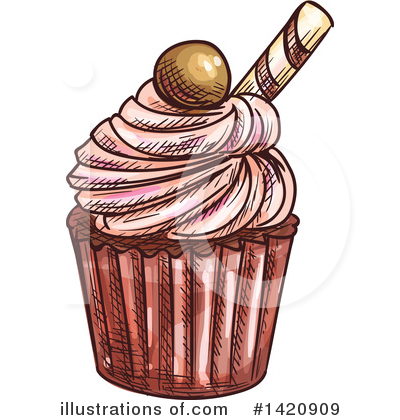 Royalty-Free (RF) Food Clipart Illustration by Vector Tradition SM - Stock Sample #1420909