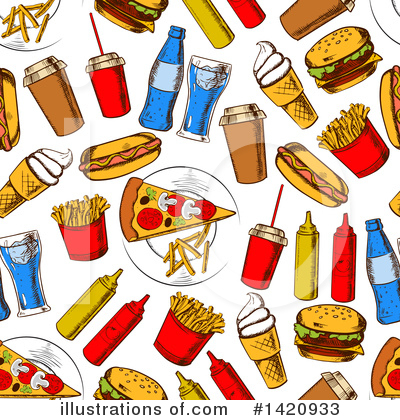 Royalty-Free (RF) Food Clipart Illustration by Vector Tradition SM - Stock Sample #1420933