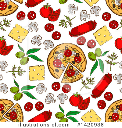 Royalty-Free (RF) Food Clipart Illustration by Vector Tradition SM - Stock Sample #1420938