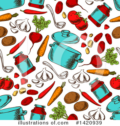 Royalty-Free (RF) Food Clipart Illustration by Vector Tradition SM - Stock Sample #1420939