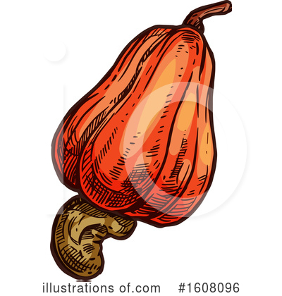 Cashew Clipart #1608096 by Vector Tradition SM