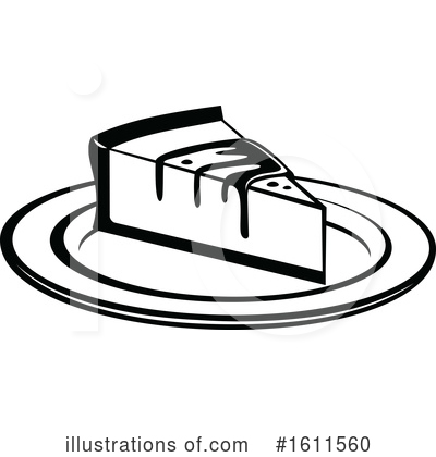Cheesecake Clipart #1611560 by Vector Tradition SM