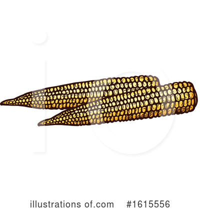 Corn Clipart #1615556 by Vector Tradition SM