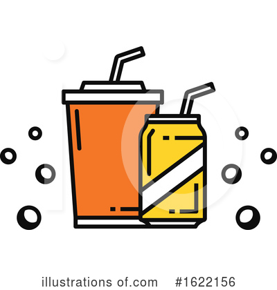 Soda Clipart #1622156 by Vector Tradition SM