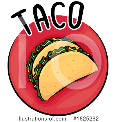 Taco Clipart #1625262 by BNP Design Studio