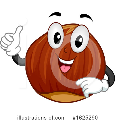 Hazelnut Clipart #1625290 by BNP Design Studio