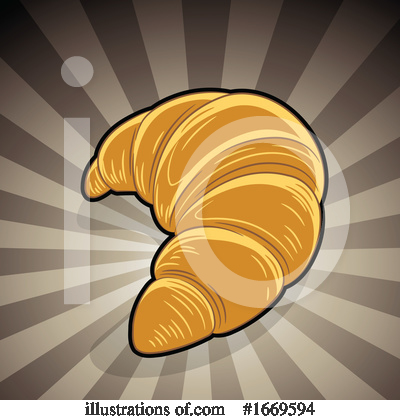 Croissant Clipart #1669594 by cidepix