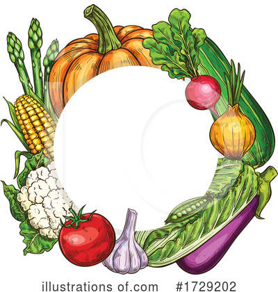 Produce Clipart #1729202 by Vector Tradition SM