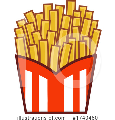 Royalty-Free (RF) Food Clipart Illustration by Hit Toon - Stock Sample #1740480