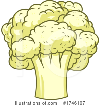 Cauliflower Clipart #1746107 by Hit Toon