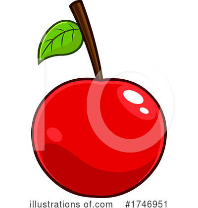 Cherry Clipart #1746951 by Hit Toon