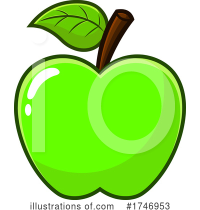 Apples Clipart #1746953 by Hit Toon