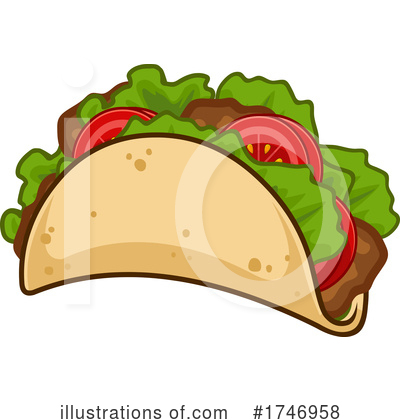 Royalty-Free (RF) Food Clipart Illustration by Hit Toon - Stock Sample #1746958