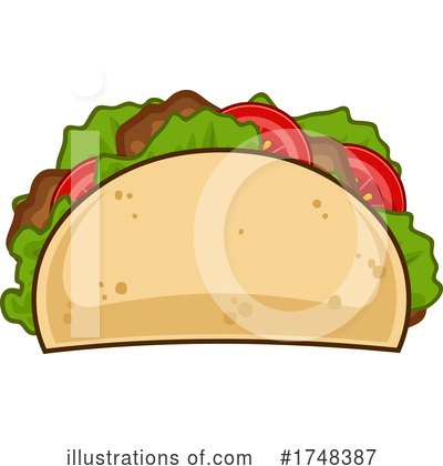 Royalty-Free (RF) Food Clipart Illustration by Hit Toon - Stock Sample #1748387