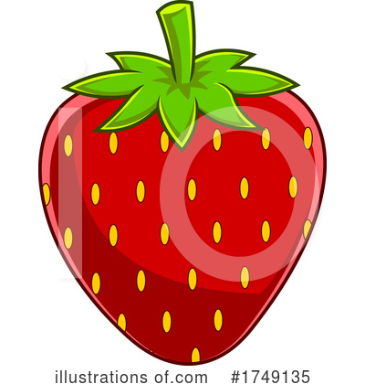 Strawberry Clipart #1749135 by Hit Toon