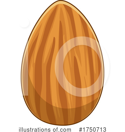 Almond Clipart #1750713 by Hit Toon