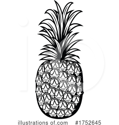 Pineapple Clipart #1752645 by Vector Tradition SM