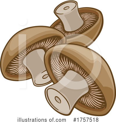 Mushroom Clipart #1757518 by AtStockIllustration
