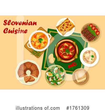 Royalty-Free (RF) Food Clipart Illustration by Vector Tradition SM - Stock Sample #1761309