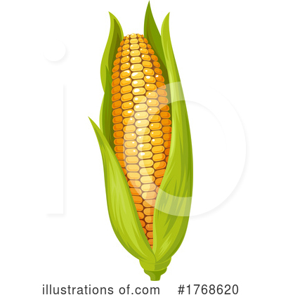 Corn Clipart #1768620 by Vector Tradition SM