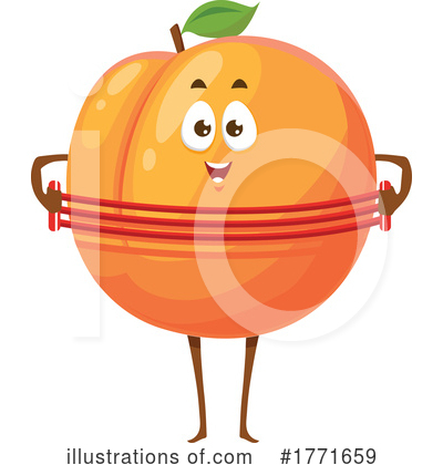 Apricot Clipart #1771659 by Vector Tradition SM