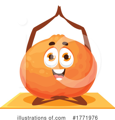 Navel Orange Clipart #1771976 by Vector Tradition SM