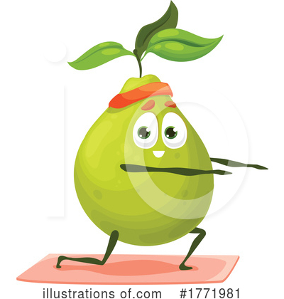 Pear Clipart #1771981 by Vector Tradition SM