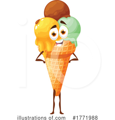 Ice Cream Clipart #1771988 by Vector Tradition SM