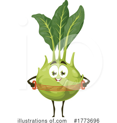 Kohlrabi Clipart #1773696 by Vector Tradition SM