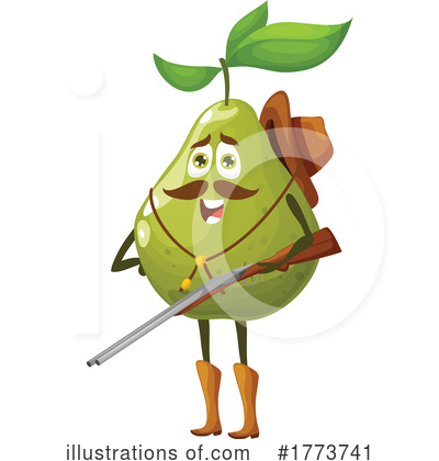 Pear Clipart #1773741 by Vector Tradition SM