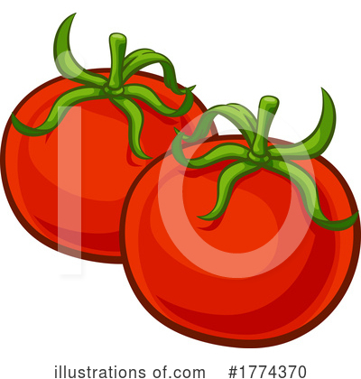 Tomato Clipart #1774370 by AtStockIllustration