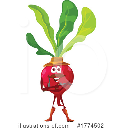 Beets Clipart #1774502 by Vector Tradition SM
