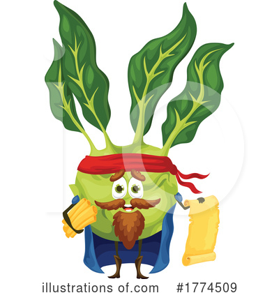 Kohlrabi Clipart #1774509 by Vector Tradition SM