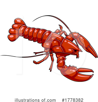 Lobster Clipart #1778382 by Hit Toon
