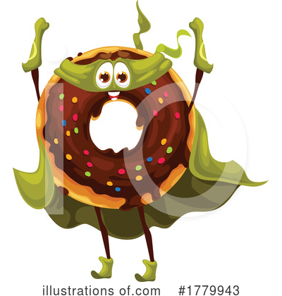 Donut Clipart #1779943 by Vector Tradition SM
