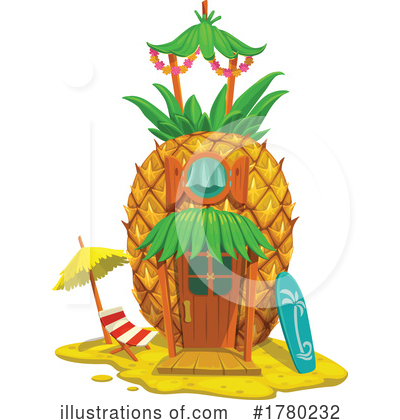Beach Clipart #1780232 by Vector Tradition SM