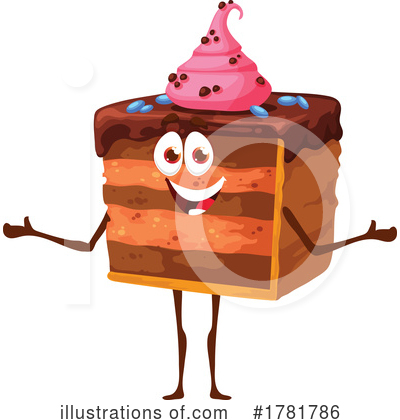 Cake Clipart #1781786 by Vector Tradition SM
