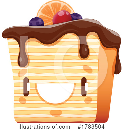 Cake Clipart #1783504 by Vector Tradition SM