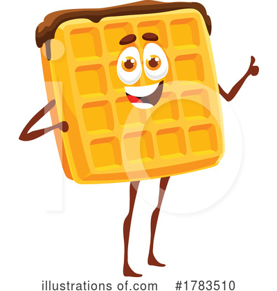 Waffle Clipart #1783510 by Vector Tradition SM