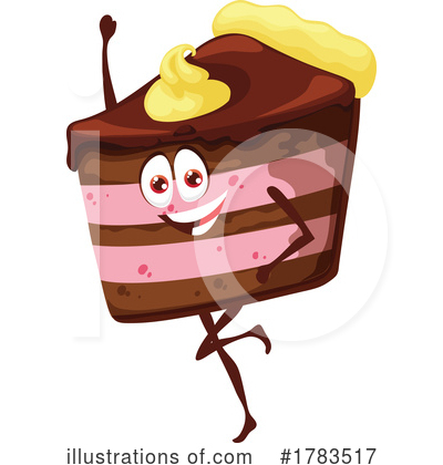 Cake Clipart #1783517 by Vector Tradition SM