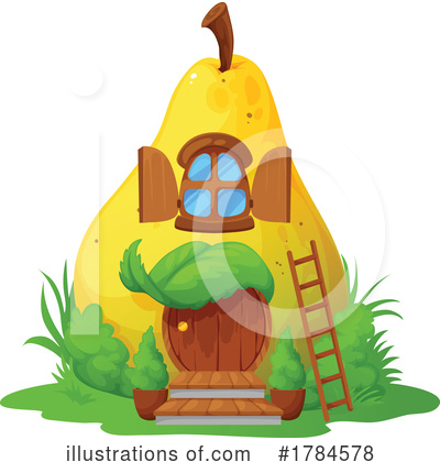 Fairy House Clipart #1784578 by Vector Tradition SM