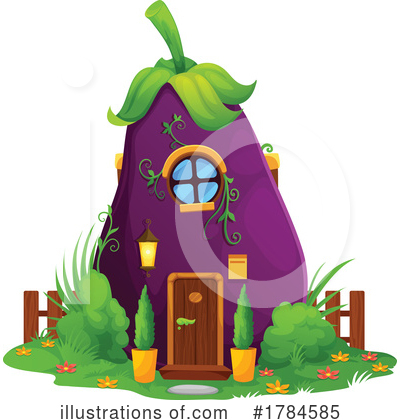 Fairy House Clipart #1784585 by Vector Tradition SM