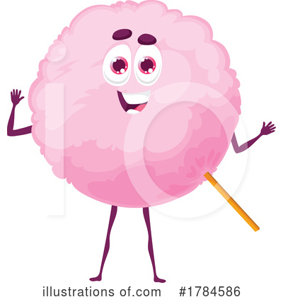 Cotton Candy Clipart #1784586 by Vector Tradition SM