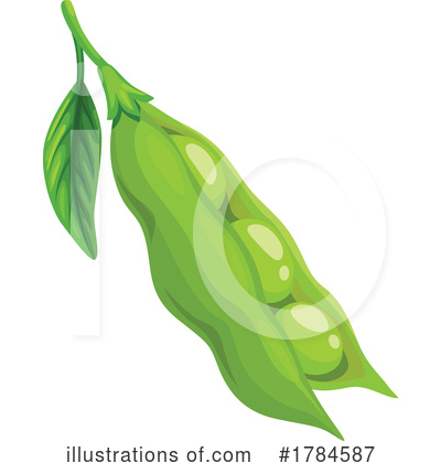 Peas Clipart #1784587 by Vector Tradition SM