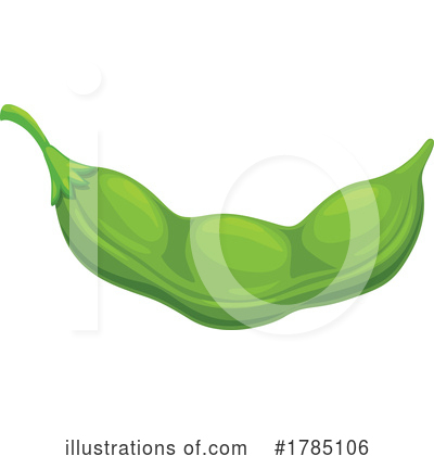 Pea Clipart #1785106 by Vector Tradition SM