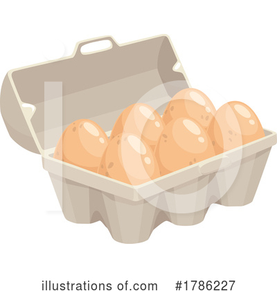 Egg Carton Clipart #1786227 by Vector Tradition SM