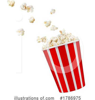 Popcorn Clipart #1786975 by Vector Tradition SM